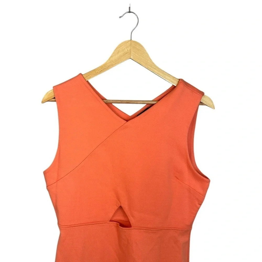 NWT Kate spade cut out pencil dress peach M